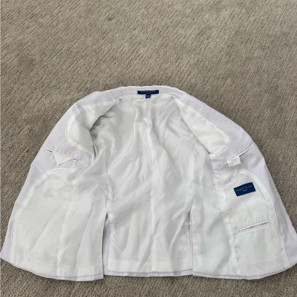 Perry Ellis white size 8 boys tuxedo jacket - Picture 4 of 8